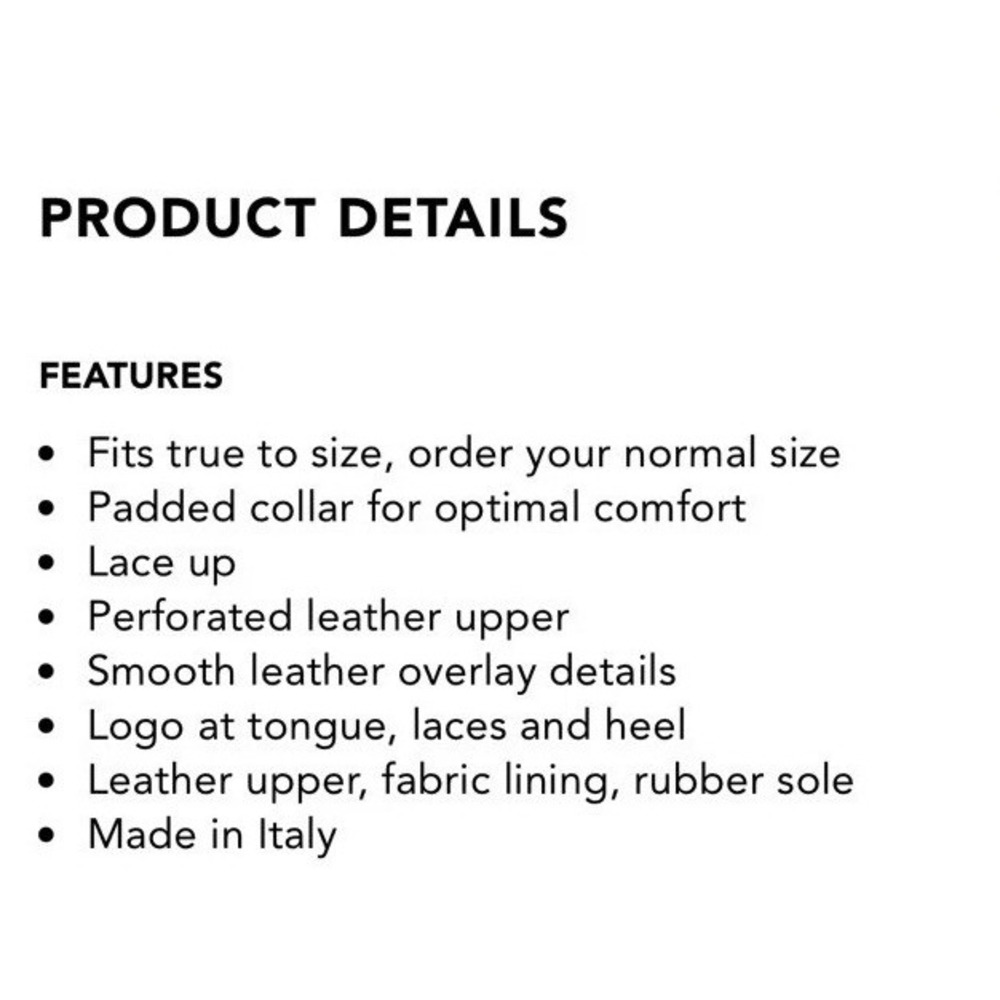 Saint Laurent SL61 Low Top Leather Sneaker White Women's Size‎ 40 NEW - Picture 6 of 16